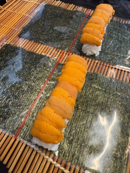 丸かぶり雲丹巻